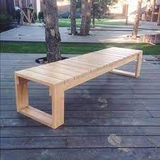 Wood Bench Plans Diy Outdoor Furniture
