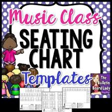 Music Class Seating Charts