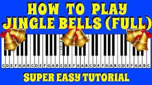 Jingle bells, jingle bells, jingle all the way. How To Play Jingle Bells Full Version Dashing Through The Snow On The Keyboard Piano Youtube