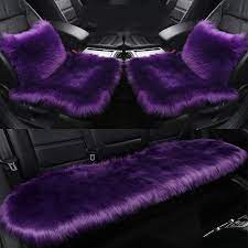 Plush Backless Car Seat Cover
