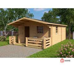 Как се узаконяват дървените къщи? Drvena Ksha Elba 4 6h7 1 M 44 Mm Smrch Naturalno Drvo 24home