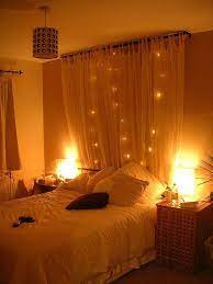 string lights to make your bedroom