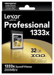 Thẻ nhớ 32GB XQD Lexar Professional 1333x - Tuanphong.vn