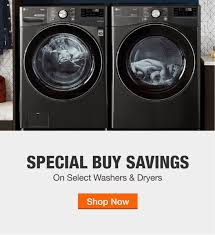 washers dryers the home depot