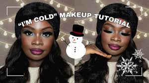 i m cold winter makeup step by step