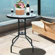 Furniture Table With Tempered Glass