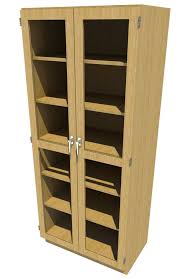 Fisherbrand Wood Tall Cabinet 36 In