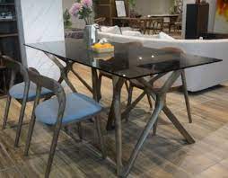 wooden base dining table rectangle