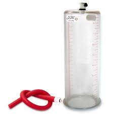 Amazon.com: LeLuv 3.25 inch x 9 inch Male Vacuum Enhancement Pump Cylinder  Bundle with 24 inch Bright Red Silicone Non-Collapsable Hose and  Male/Female Air-Tight Locking Fittings : Home & Kitchen