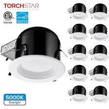 torchstar 12 pack 6 led dimmable