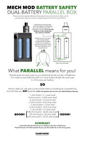 Not only can they reach higher power levels than vape since a box mod with an internal battery doesn't need durable battery terminals or a removable cover. Unregulated Parallel Vs Unregulated Series Box Mods