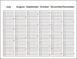 6 Month Calendar Magdalene Project Org