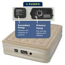 Raised Queen Air Bed Mattress With