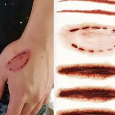 temporary tattoo transfers fake scars