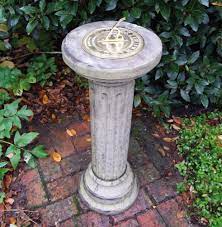Brighton Brass Stone Garden Sundial