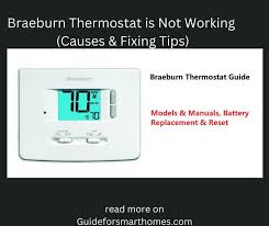 braeburn thermostat is not working