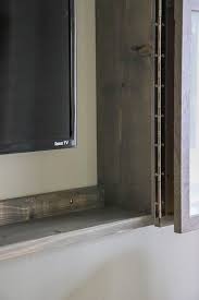 How To Build A Wall Mounted Tv Cabinet