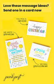 21 Ideas For What To Write In 30th Birthday Cards Punkpost gambar png