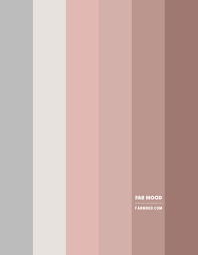 Dusty Rose And Grey Colour Scheme For