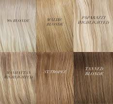 blonde hair color swatches blonde