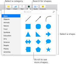 Add And Edit A Shape In Keynote On Mac Apple Support