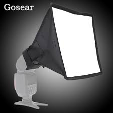 Gosear Universal Photo Difusor Flash Light Diffuser Softbox Soft Box For Canon Nikon Sony Pentax Dslr Cameras Accessories Soft Box For Canonlight Diffuser Aliexpress