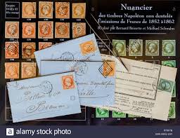 French Nuancier Colour Chart With 1850 70s Napoleon