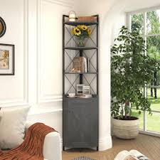 urtr dark gray wood storage cabinet