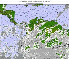 colombia cloud cover on friday 01 dec