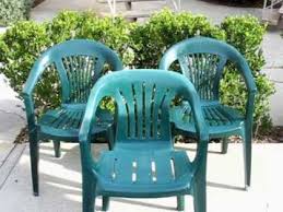 those basic plastic patio chairs