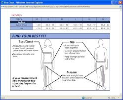 Introducing New Size Charts By Uniform Advantage A Day In