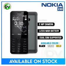Nokia 230 is a line of microsoft mobile. Smart Nokia 230 Mobile Handphone Button Phone Fresh Import Limited Edition Lazada