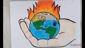 drawing of global warming artistica