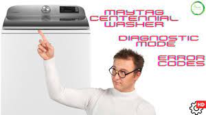 may centennial washer diagnostic
