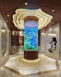 Luxury Home Interiors With Beautiful Aquarium Decor | Luxury homes interior,  Luxury homes, Dream home design gambar png
