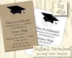 Maybe you would like to learn more about one of these? Graduation Invitation Template For You To Download Edit And Prin Graduation Invitations Template Graduation Party Invitations Templates Graduation Invitations