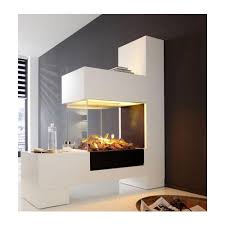 Tempered Glass 3d Flame Electric Fireplace