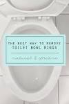 Get rid of toilet ring