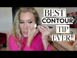 trending tiktok contour makeup hack