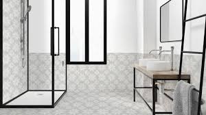 Triana Star Gris Patterned Wall Floor