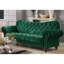 Green Velvet Sofa Sofa Upholstery