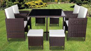 Win A Compact Rattan Cube 8 Seat Dining