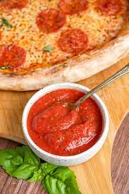 5 minute no cook pizza sauce with