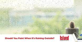 Paint When It S Raining Outside