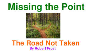 the road not taken by robert frost