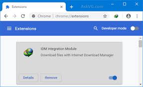 Download files with internet download manager. How To Install Idm Integration Module Extension In Google Chrome Askvg