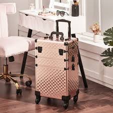 travel makeup cosmetic case trolley