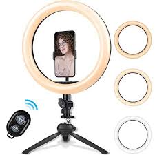 10 2 Inch Ring Light With Stand Rovtop Led Camera Selfi Https Www Amazon Com Dp B07tydy629 Ref Cm Sw R Selfie Light Camera Selfie Ring Light With Stand