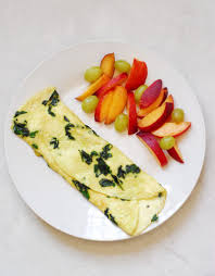 spinach and feta omelette a duck s oven