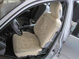 Car Seat Covers Crochet Car Front Seat